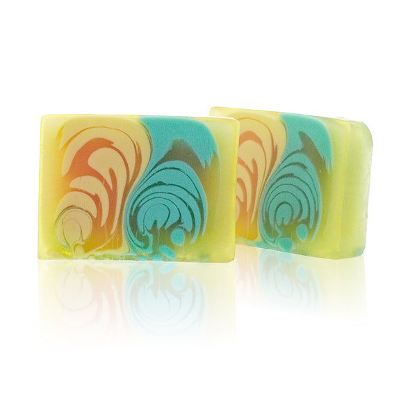 Hand-crafted Soap - Melon - Slice 115g approx