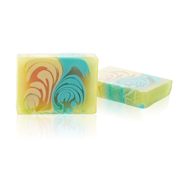 Hand-crafted Soap - Melon - Slice 115g approx