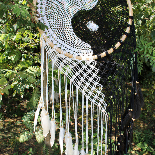 Bali Dreamcatchers - Extra Large Ying Yang D: 50cm