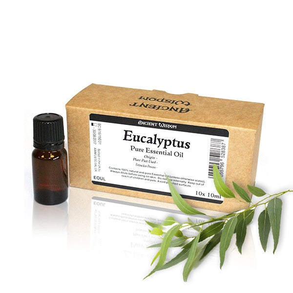 10x 10ml Eucalyptus Essential Oil Customisable