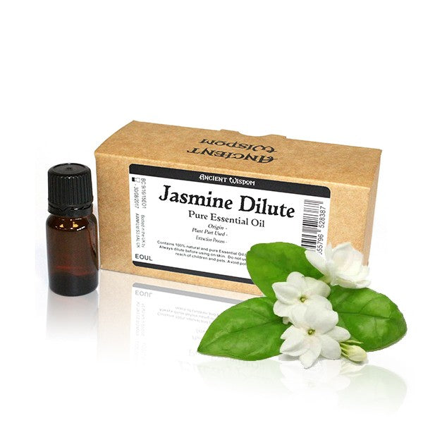 10x 10ml Jasmine Dilute Essential Oil Customisable