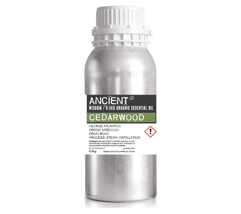 Cedarwood Atlas Organic Essential Oil 0.5kg