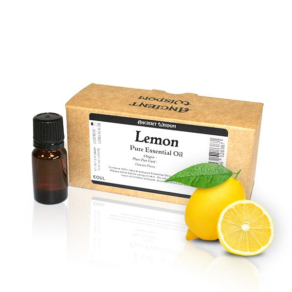 10x 10ml Lemon Essential Oil Customisable