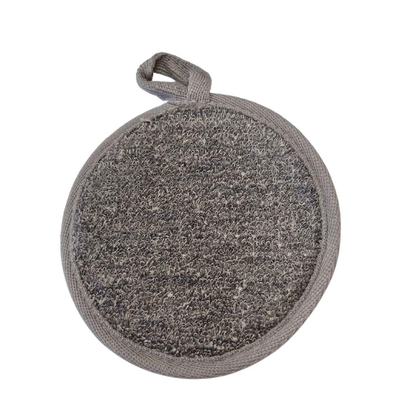 Bamboo & Linen Bath Pad - Charcoal