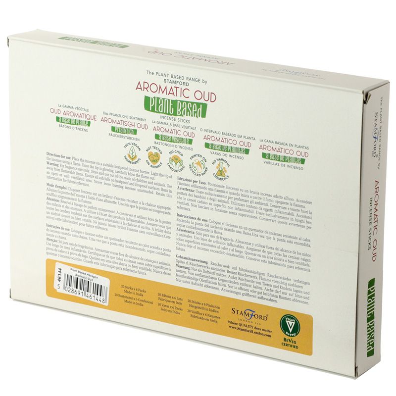 Plant Based Incense Sticks - Aromatic Oud