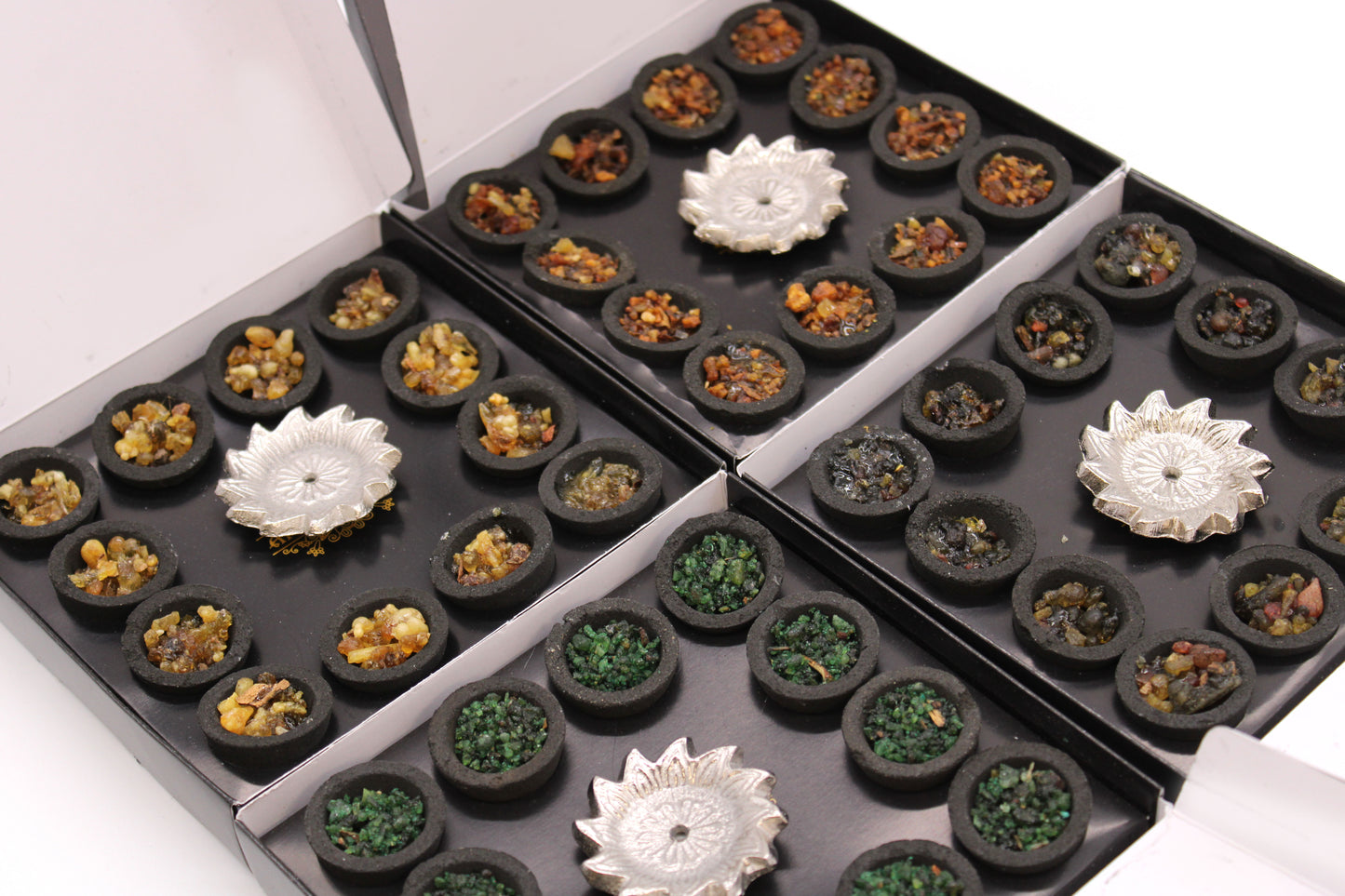 Box of 12 Resin Cups - White Sage