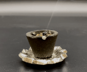 Box of 12 Resin Cups - White Sage