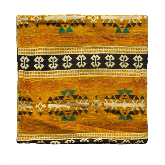 Kilim Cushion Cover - Yellow