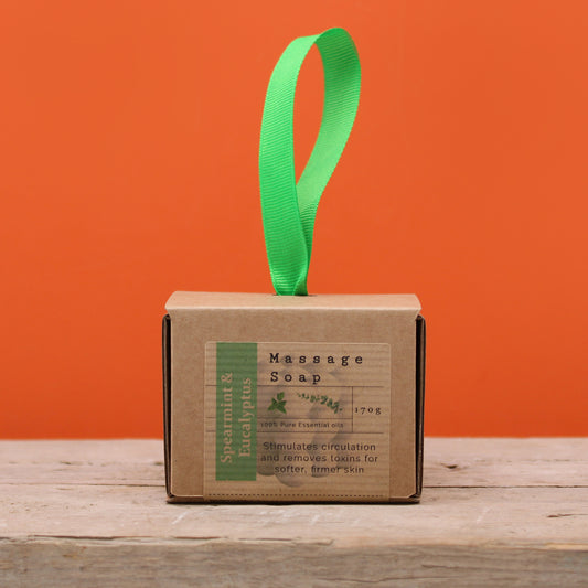 Boxed Massage Soaps - Spearmint & Eucalyptus