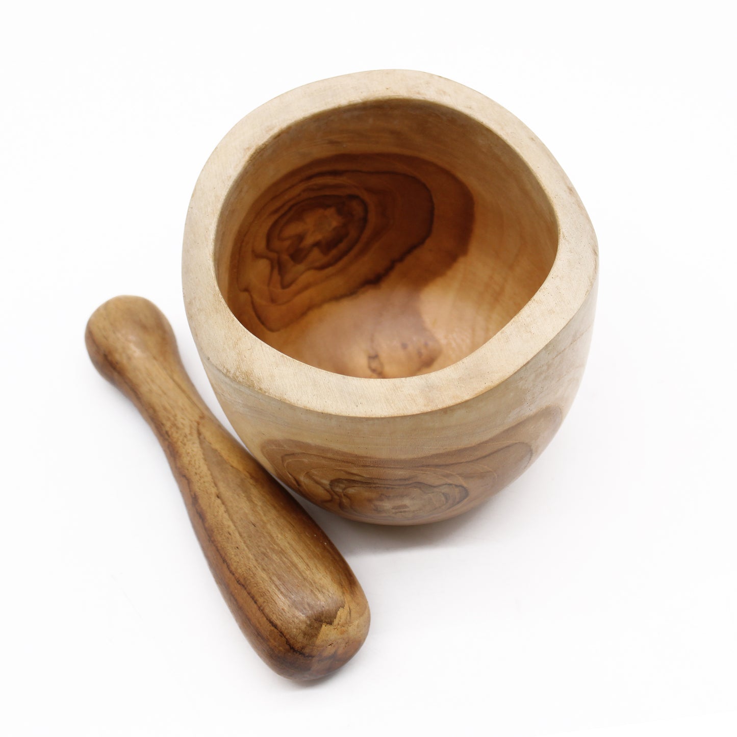 Ergo Teak Pestal & Morter - Large