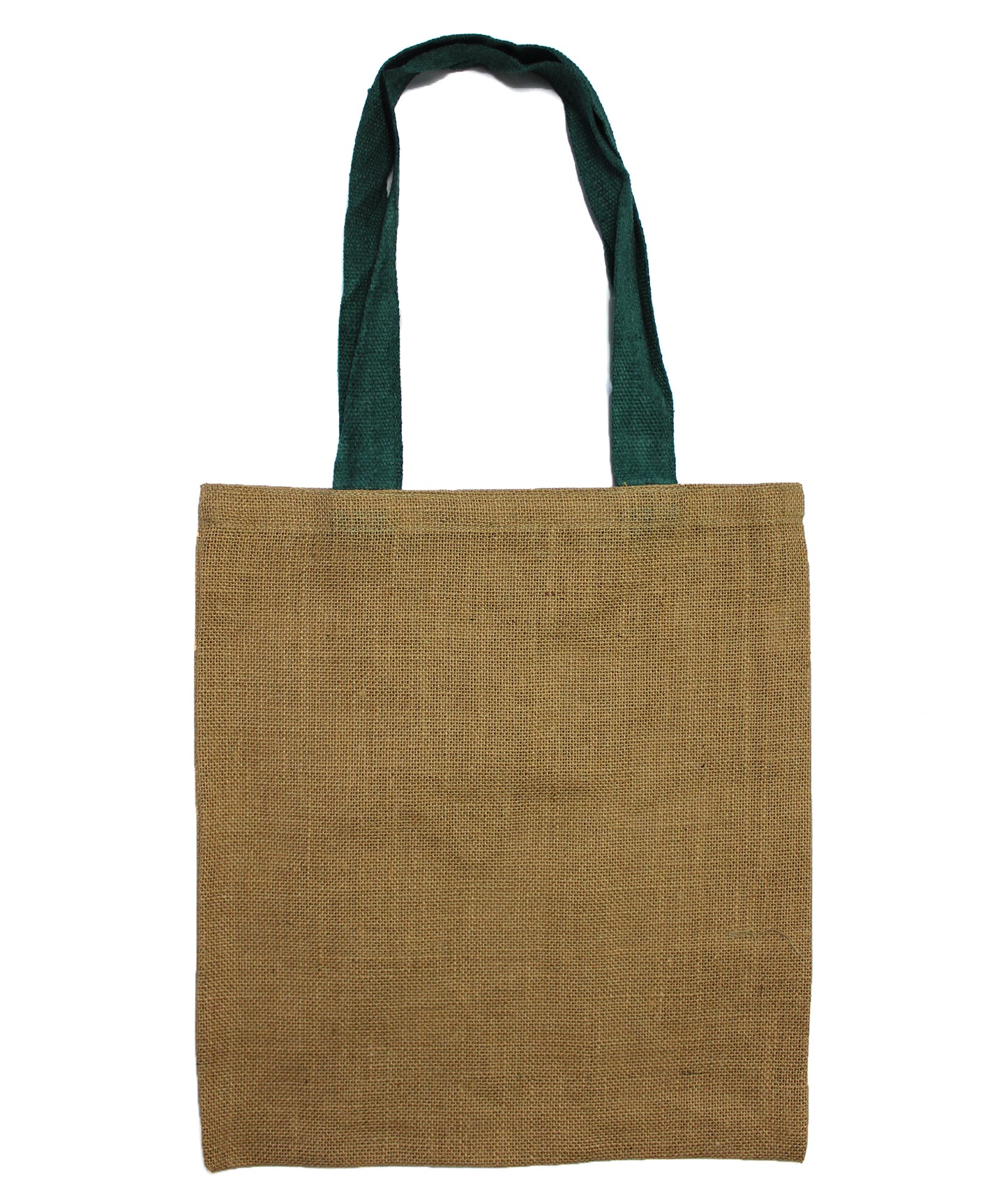 Large Jute Tote Bag - Brown Colour Handle