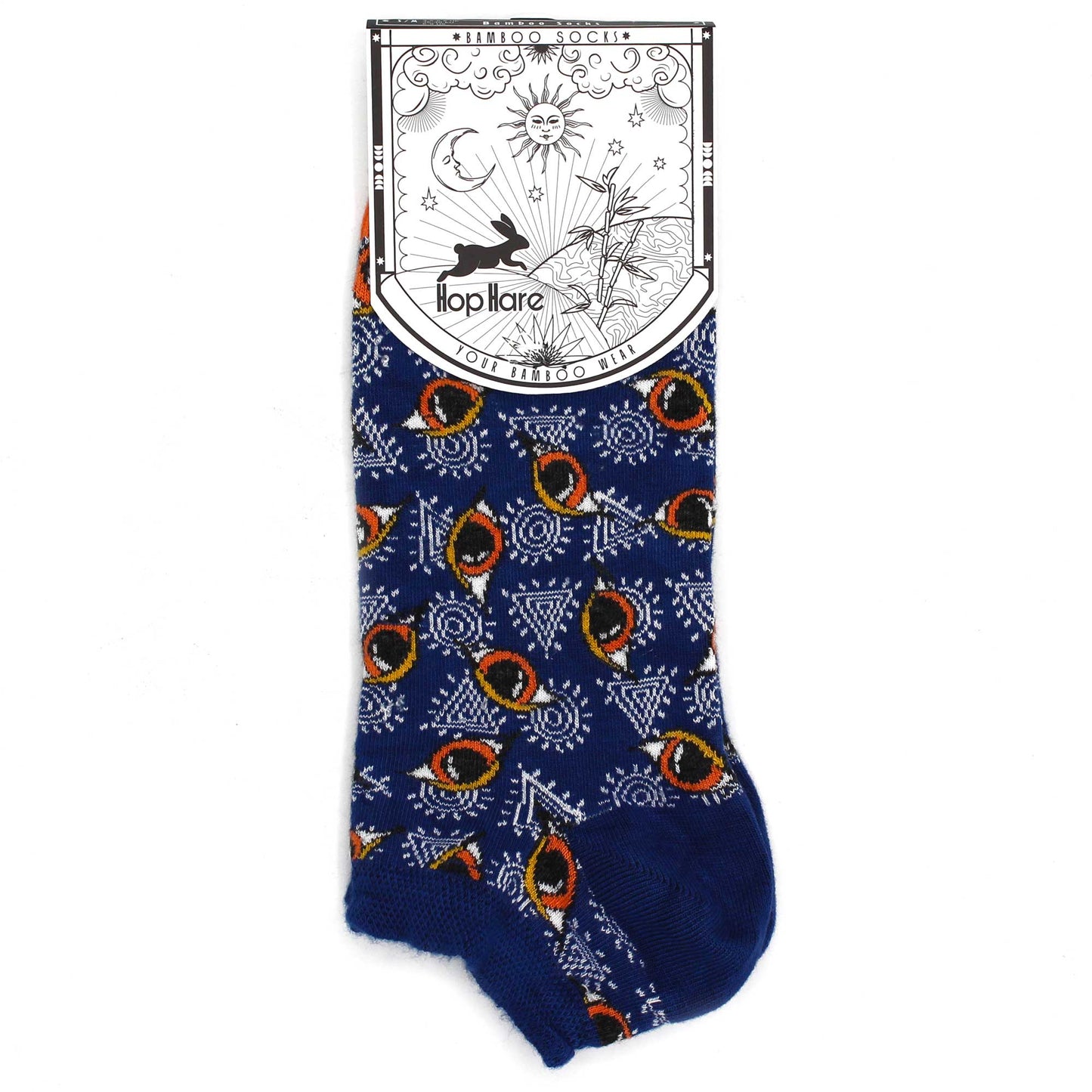 M/L Bamboo Socks Low (41-46) - Egyptian Pyramids