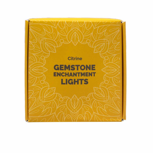 Gemstone Enchantment Lights - Citrine