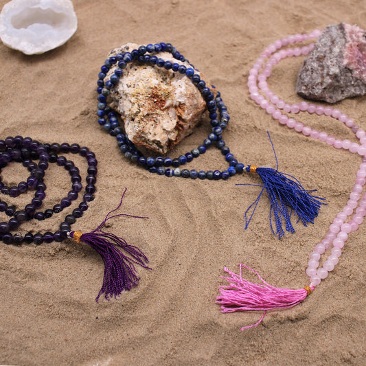 108 Bead Mala - Rose Quartz