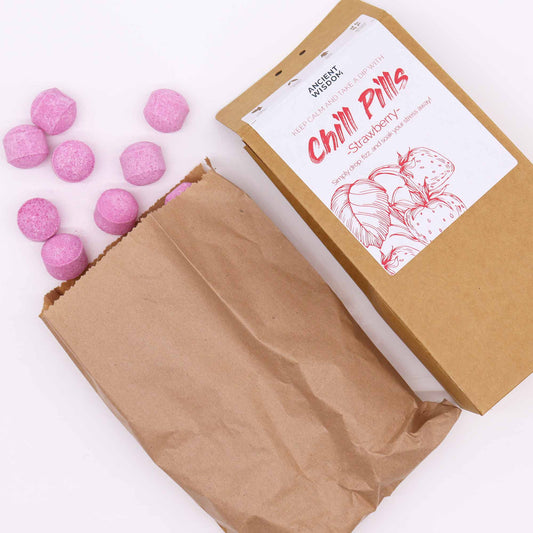 Chill Pills Bath Bomb Gift Set - Strawberry