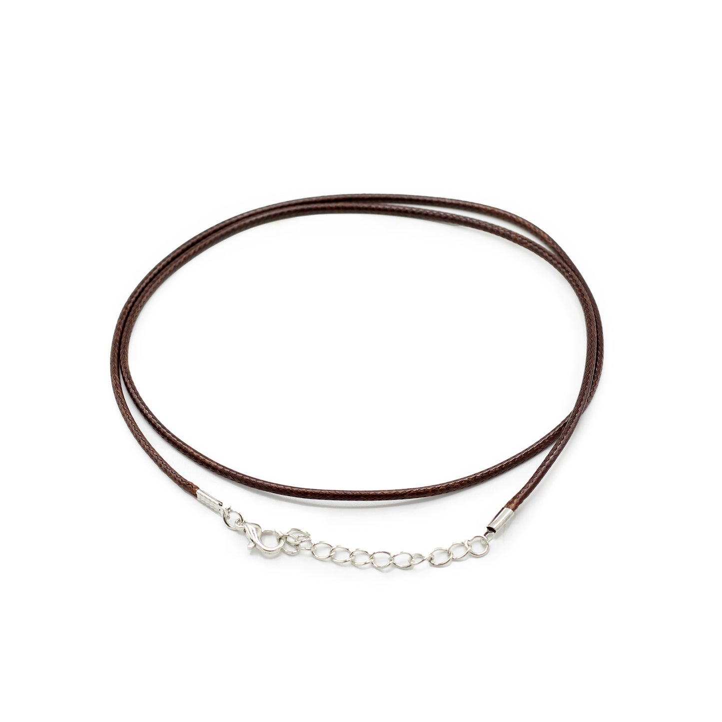 Packs Waxed Pendant Cords - 2mm x 55cm - Assorted - Dark Brown 112