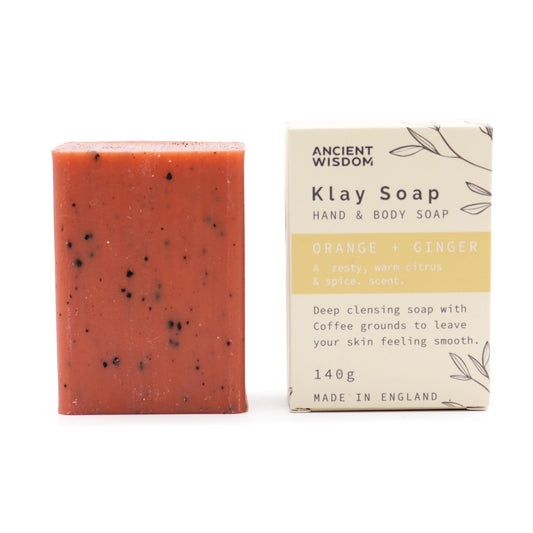 Clay Soap - Orange and Ginger