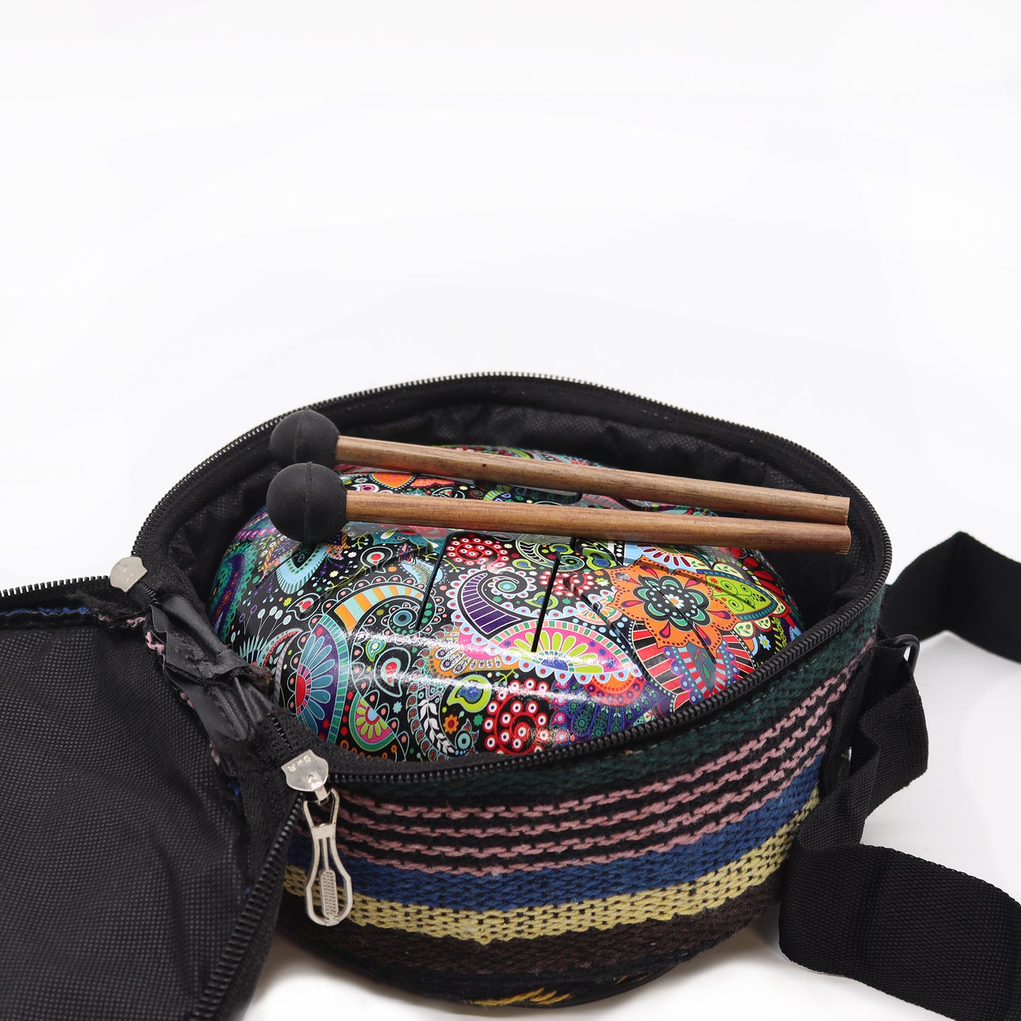 Steel Tongue Happy Drums Muti Coloured OM - 18cm