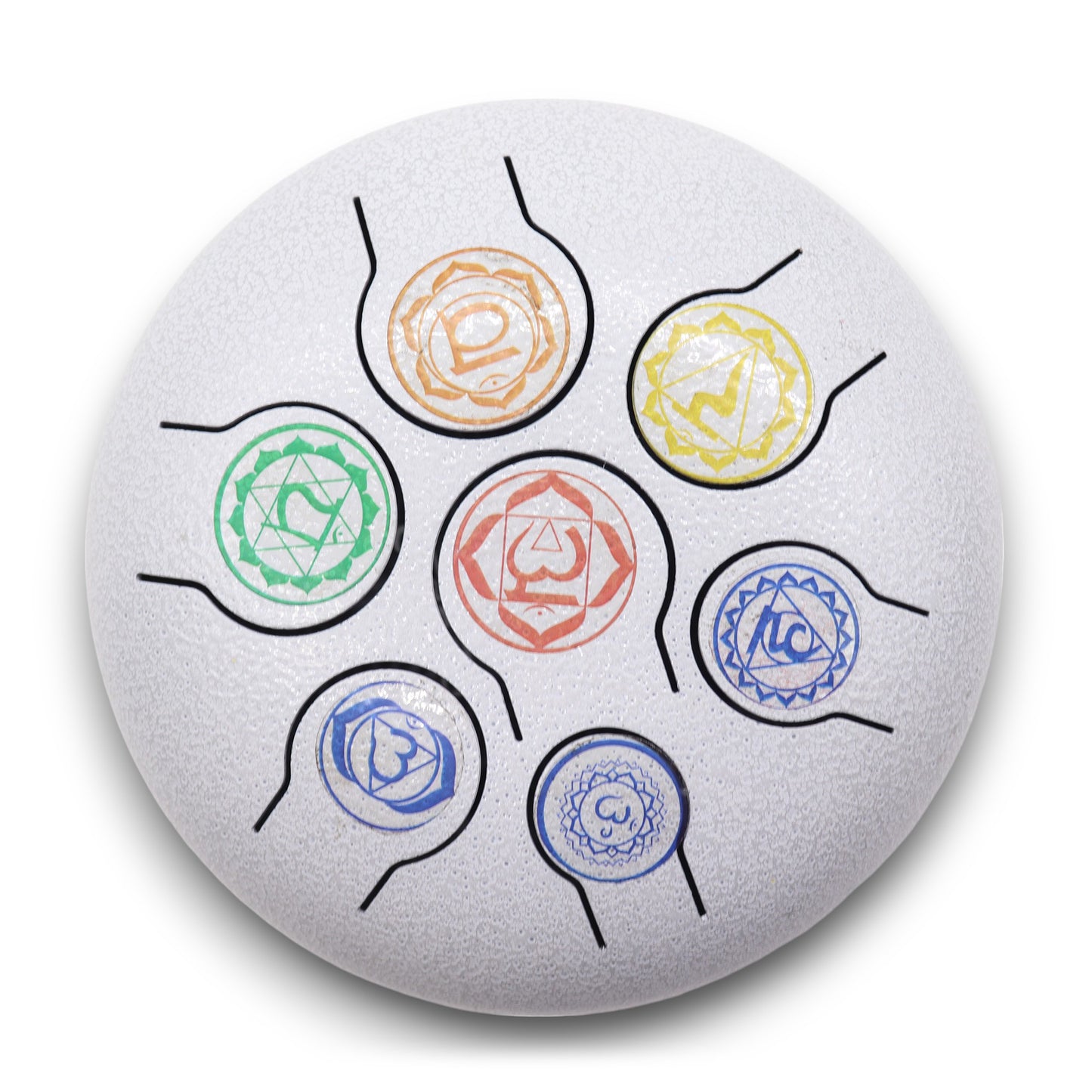 Steel Tongue Happy Drums 7 Chakra - 18cm
