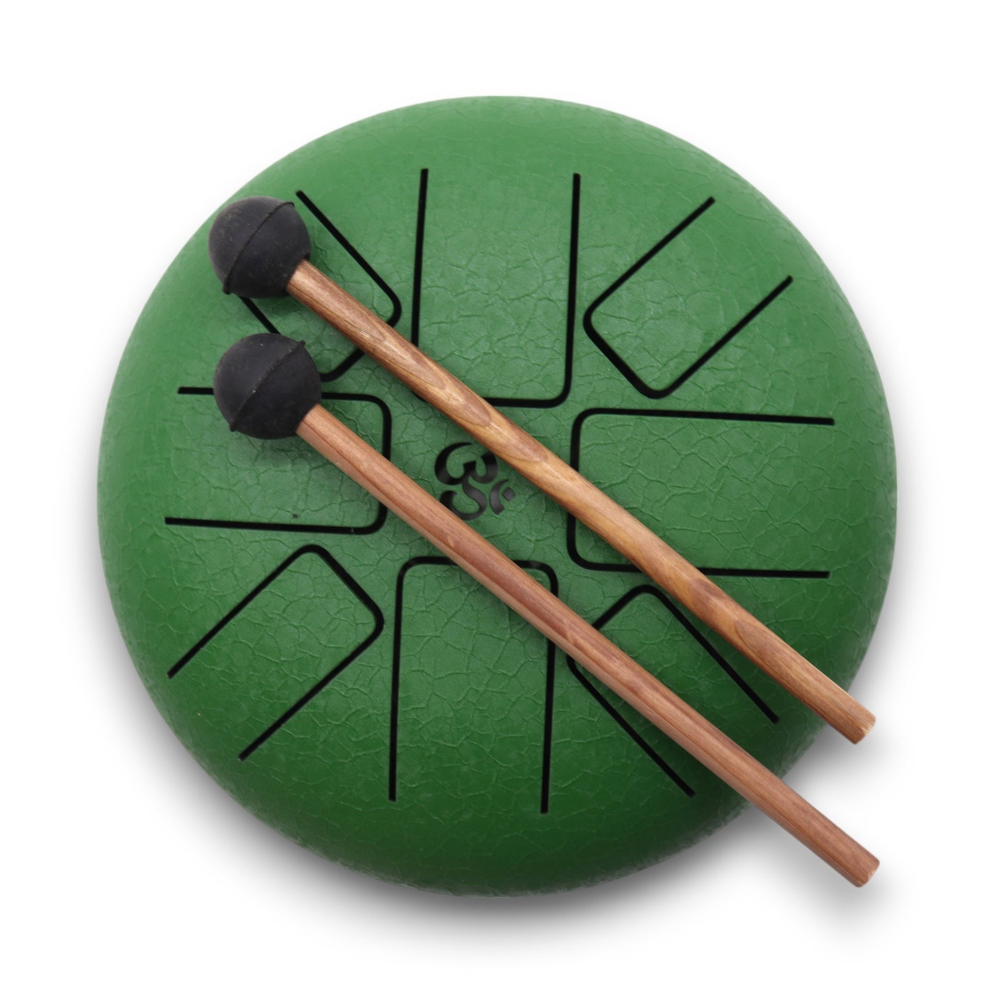 Steel Tongue Happy Drums Om Green - 16cm
