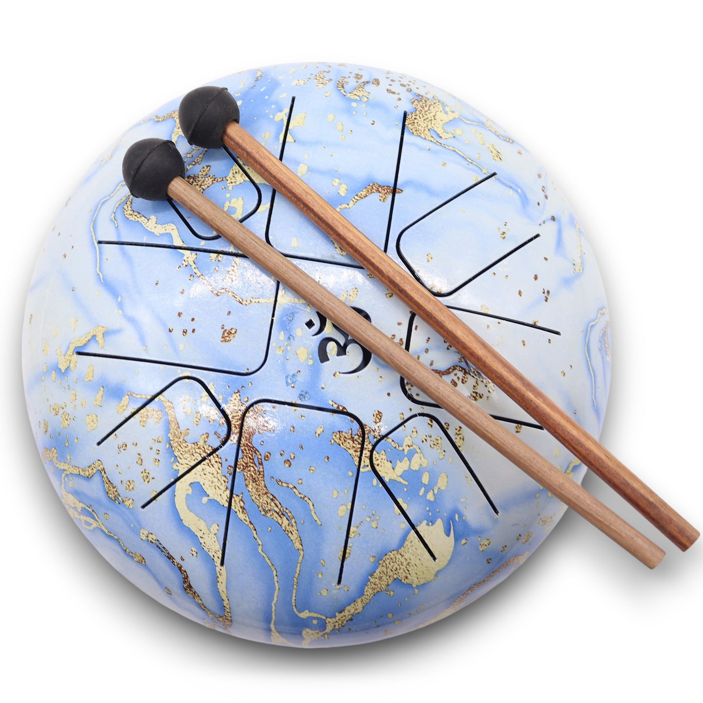 Med Steel Tongue Happy Drums Blue Sky- 22x18cm