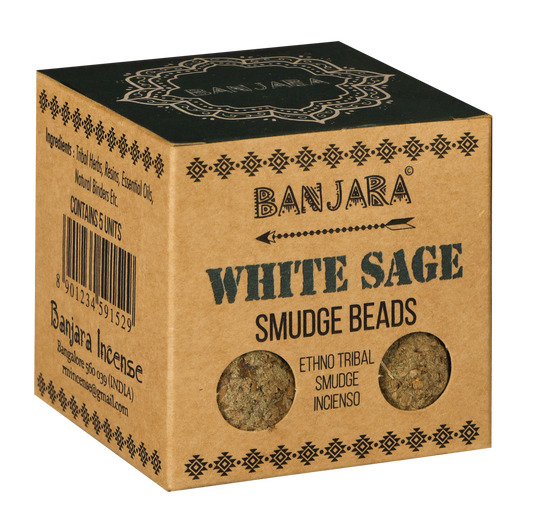 Smudge Beads - White Sage
