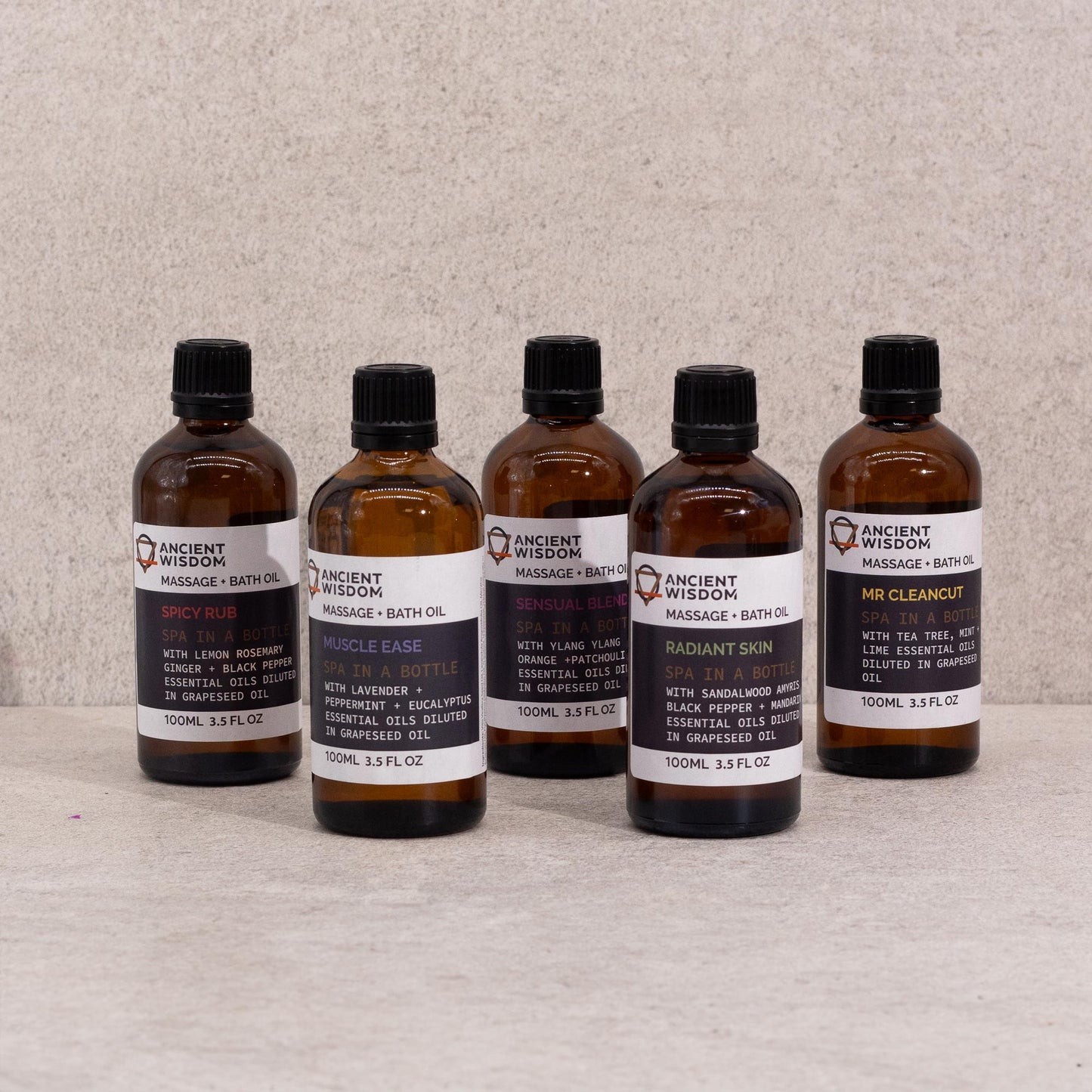 Peppermint Fresh Massage Oil - 100ml