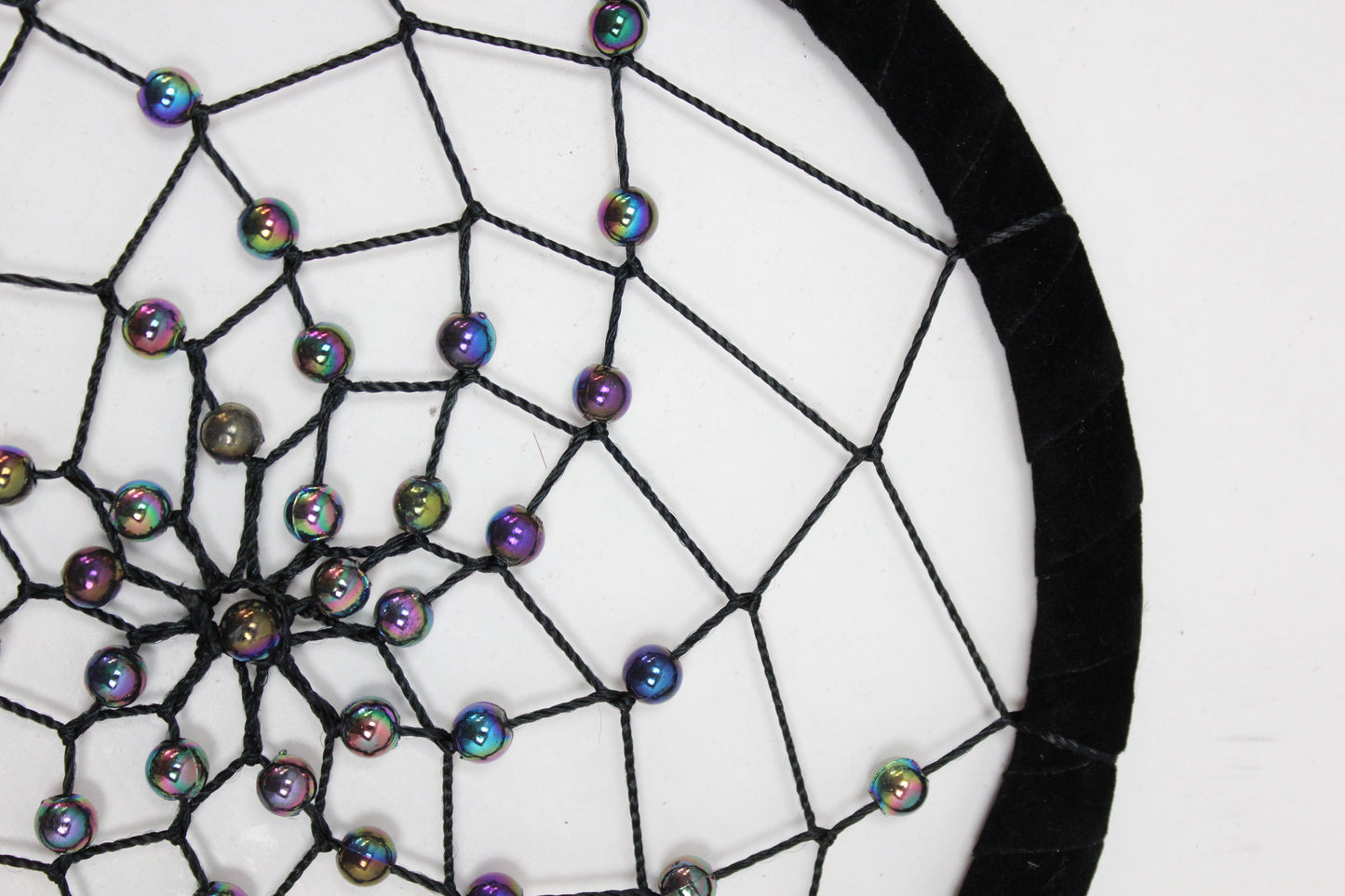 Bali Dreamcatcher - Large Round - Available in Black White & Red