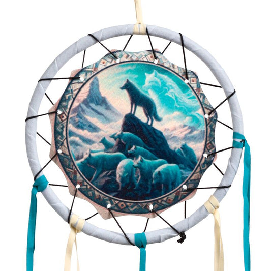 Spirit of the Wolf Dream Catcher