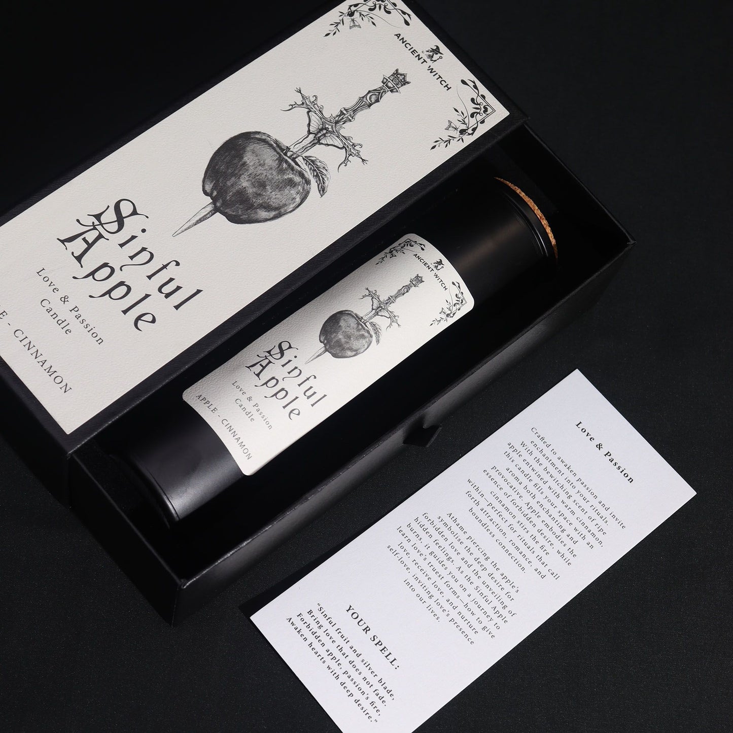 Ancient Witch Purification Candles - Sinful Apple (Love)