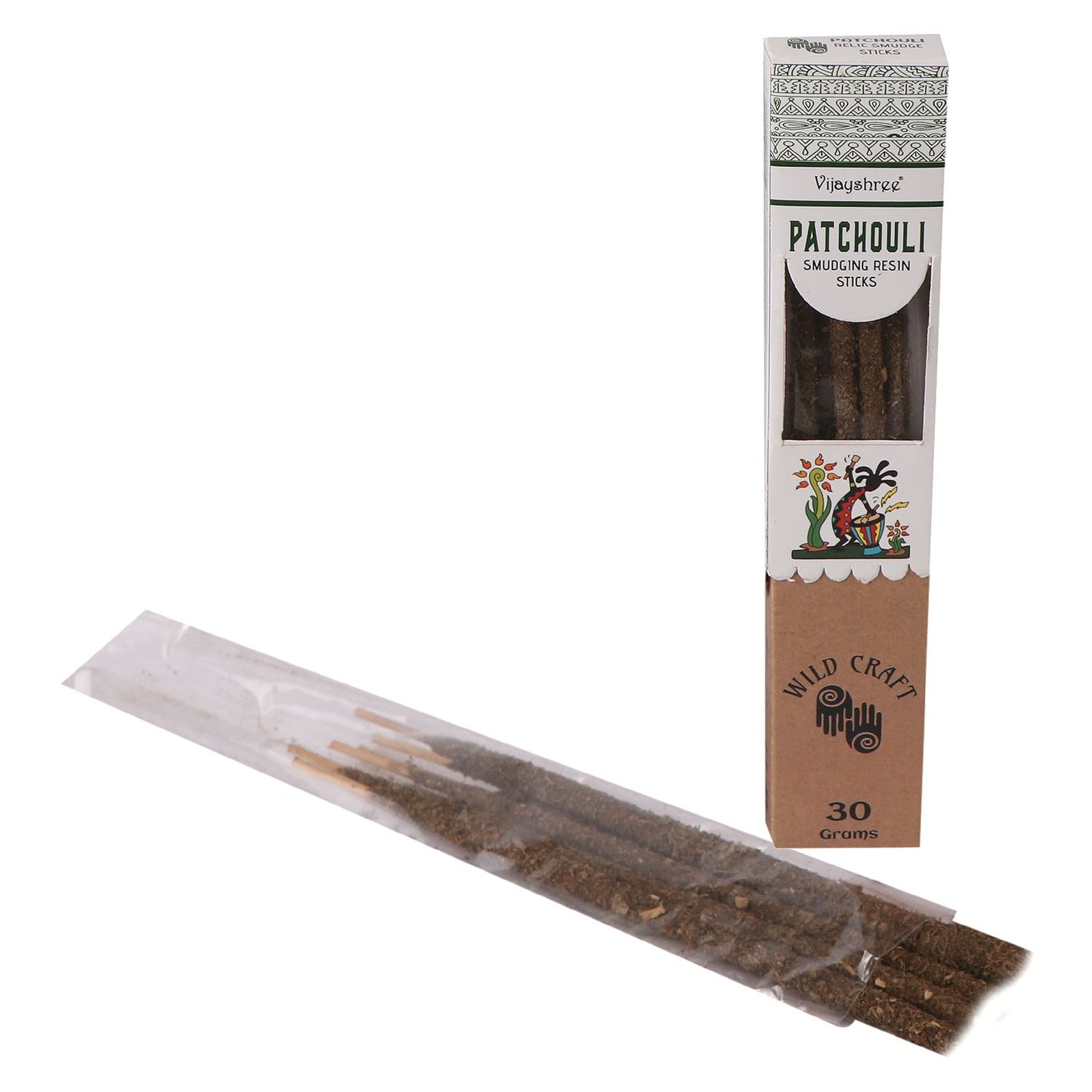 Golden Patchouli Smudging Resin Incense Sticks