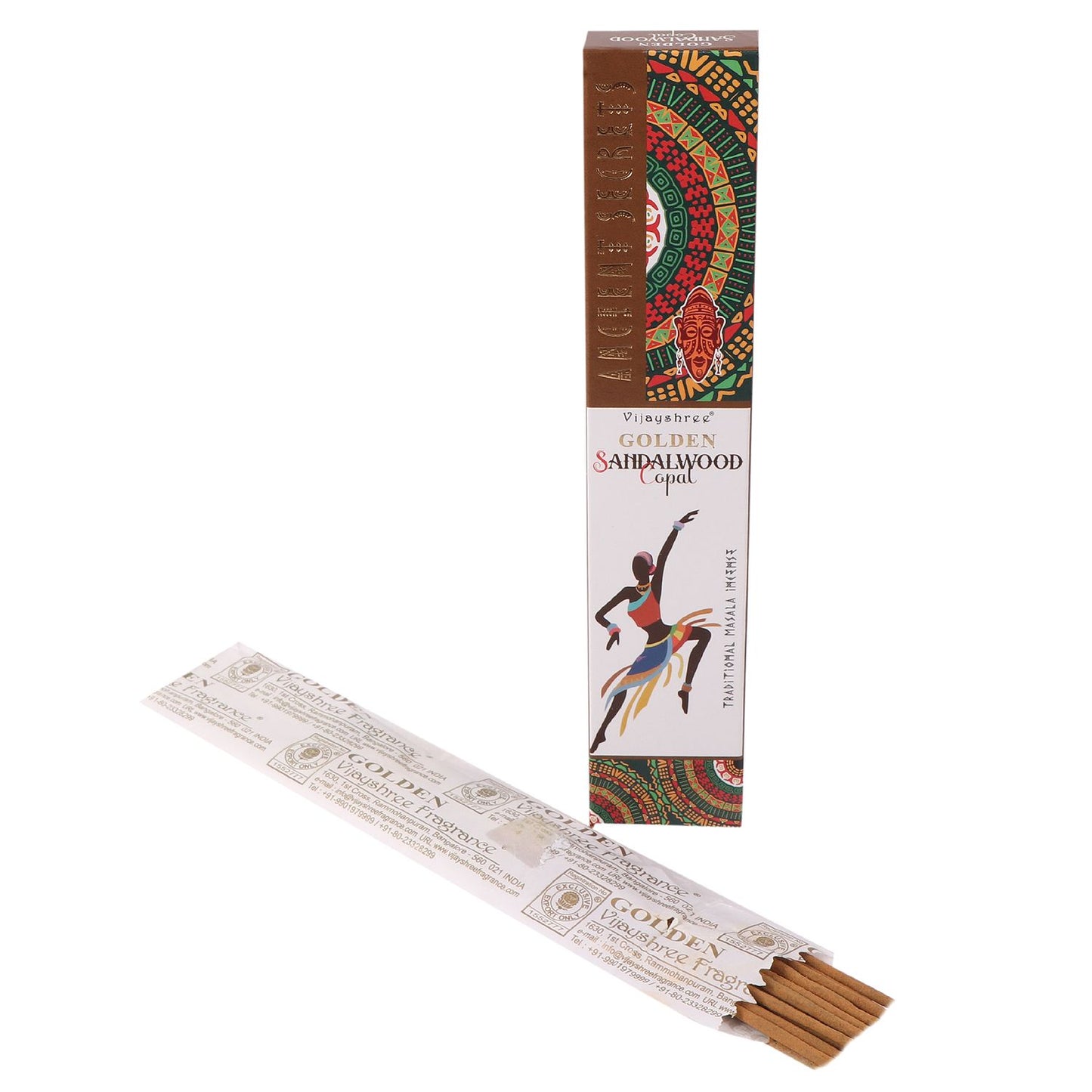 Golden Copal and Sandalwood Incense Sticks