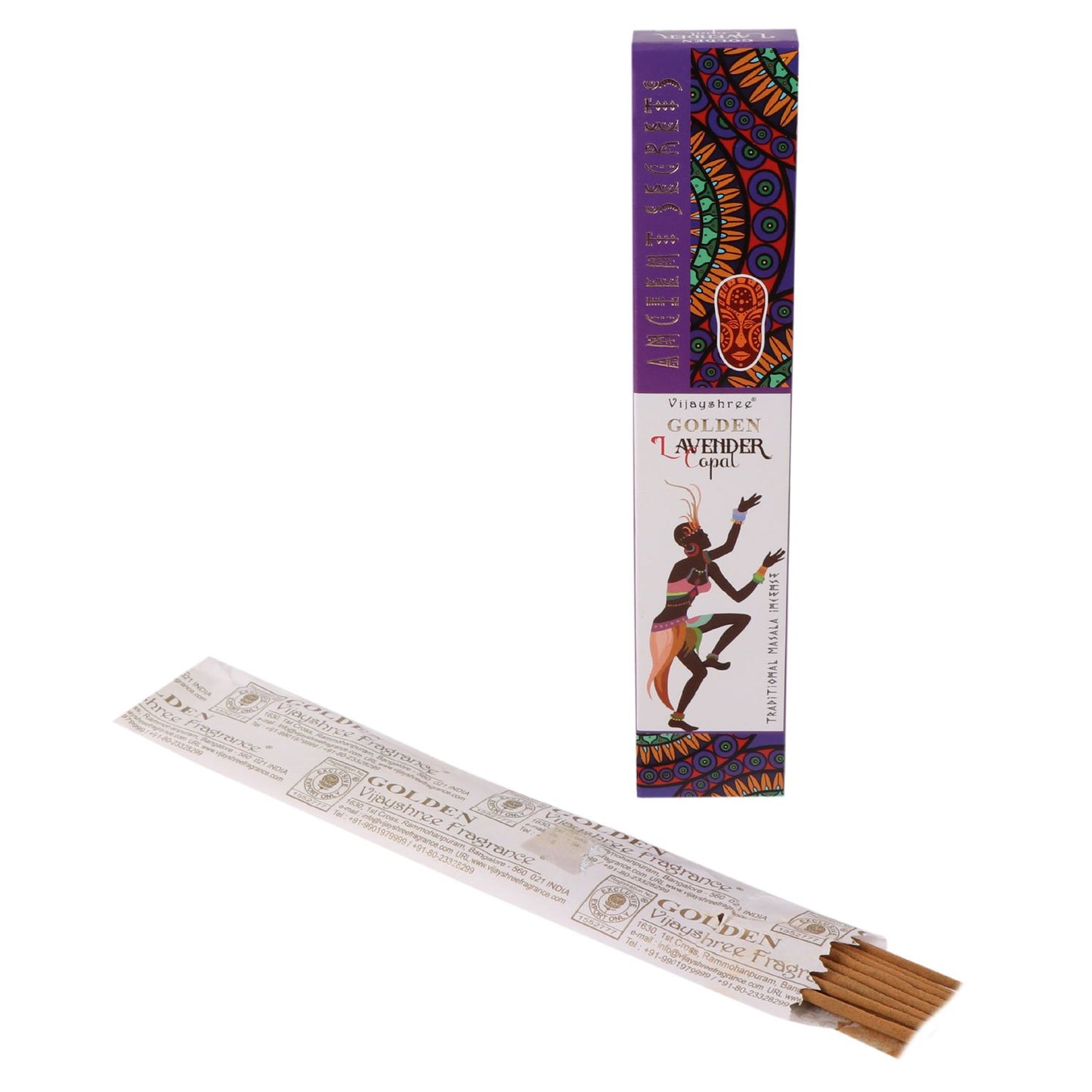Golden Copal and Lavender Incense Sticks