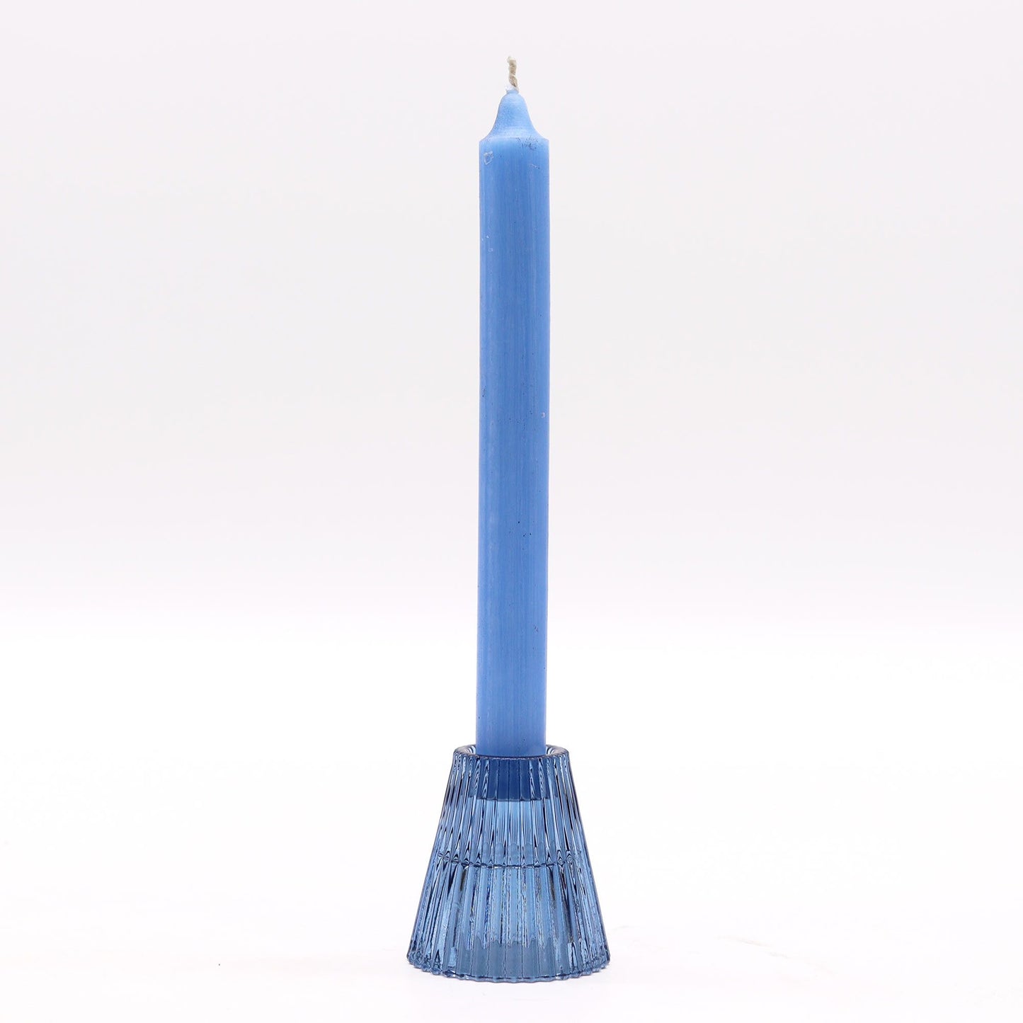 Set of 2  Flip Dinner Candle / Tealight Holder - Royal Blue