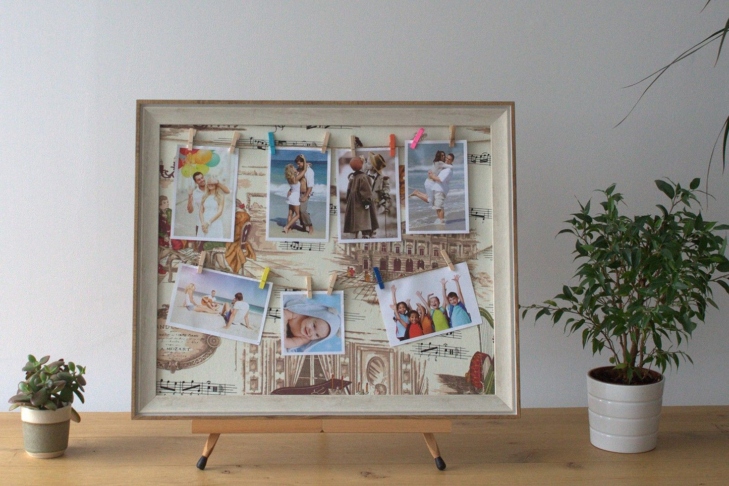 Large DIY Peg Photo Frames - Mozart