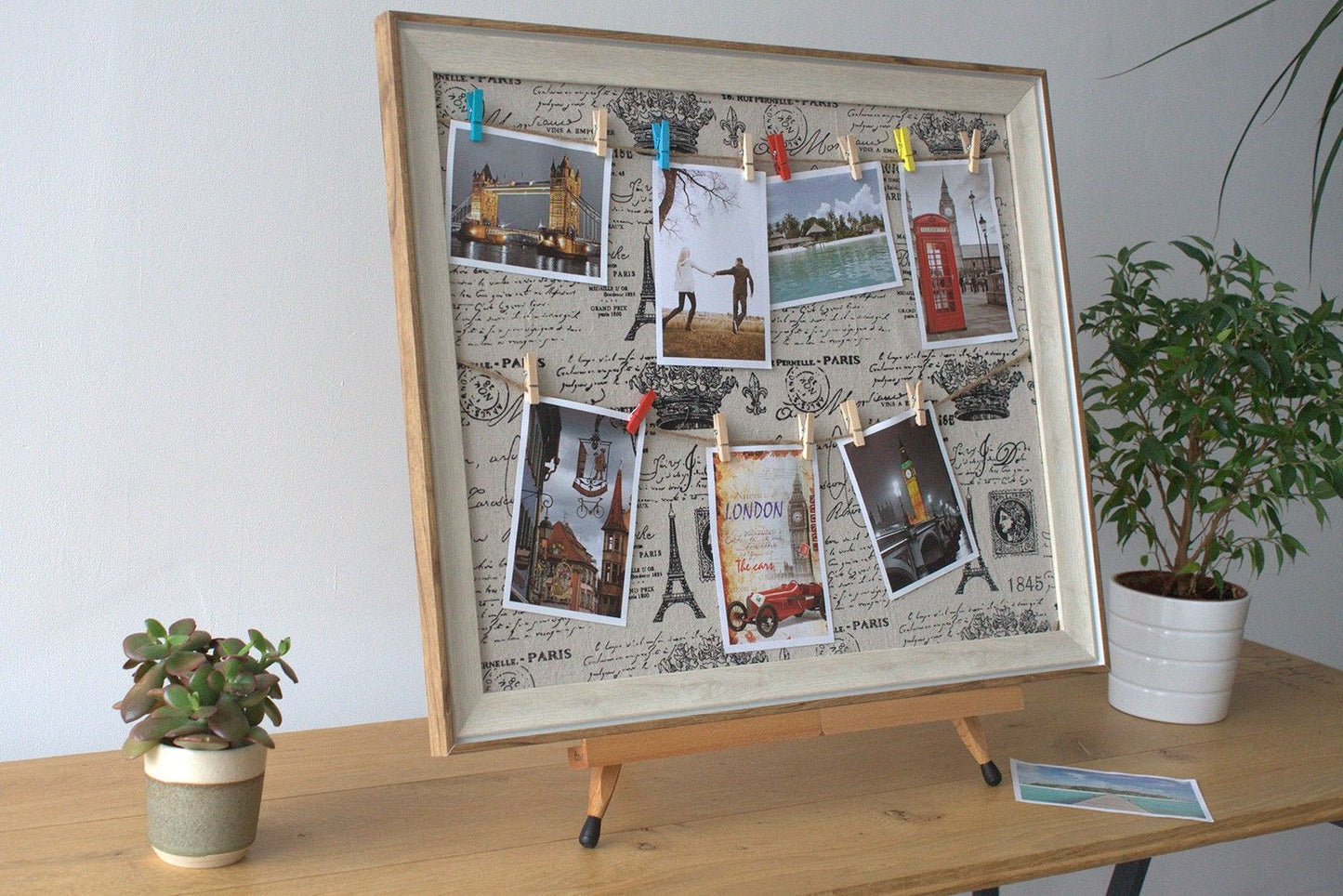 Large DIY Peg Photo Frames - Paris