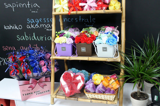 Soap Flower Bouqet - Spring Flowers - SPECIAL