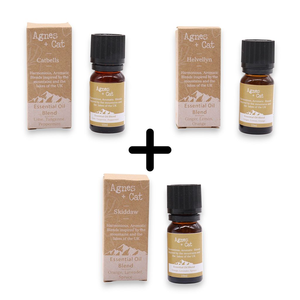 Agnes & Cat - Citrus Uplift Set Of 3 Essential Oil Blends
