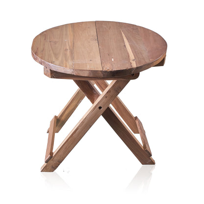 Round Folding Coffee Table - 50x50cm