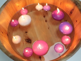 Small Floating Candles - Ivory