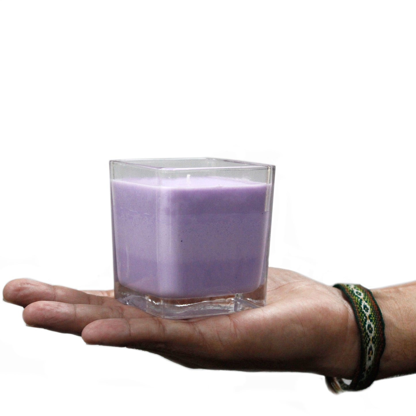 Customisable Soy Wax Jar Candle - Lavender & Basil