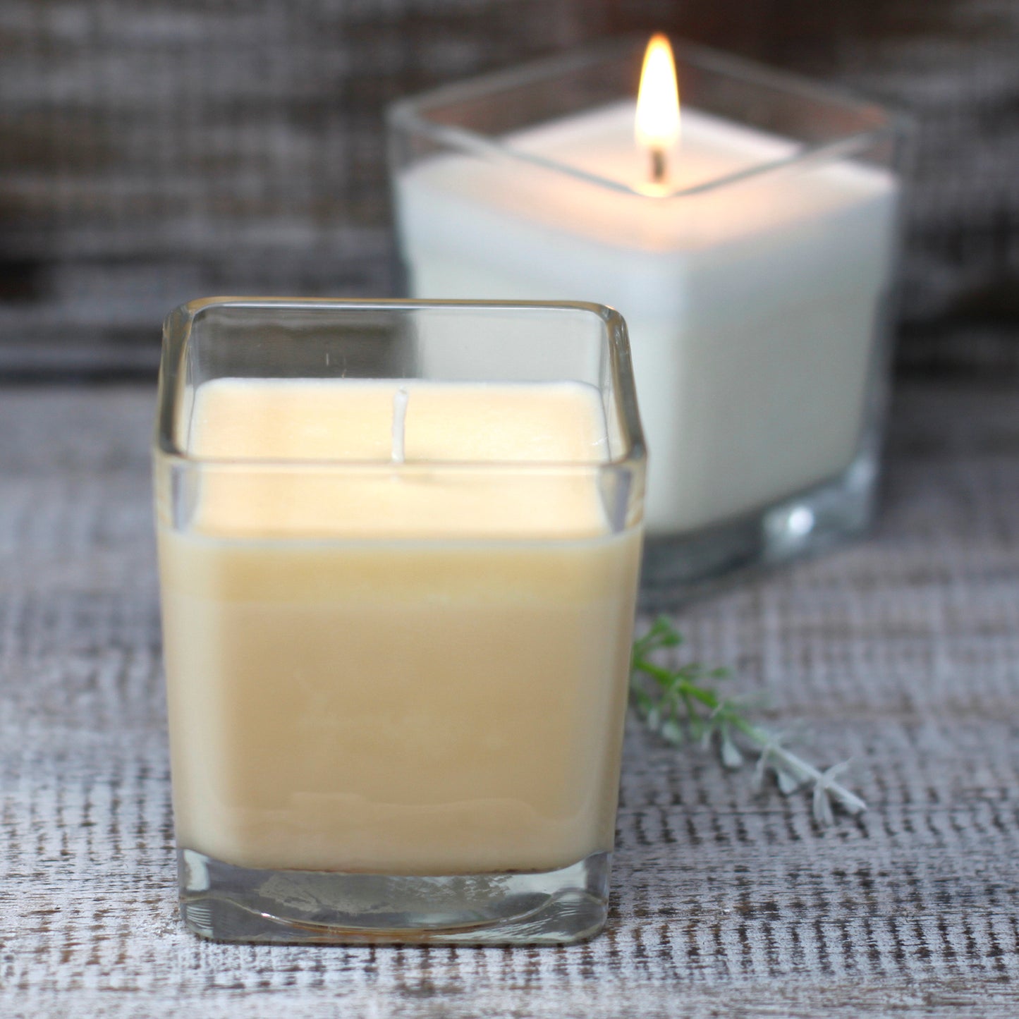 Customisable Soy Wax Jar Candle - Peach Smoothie