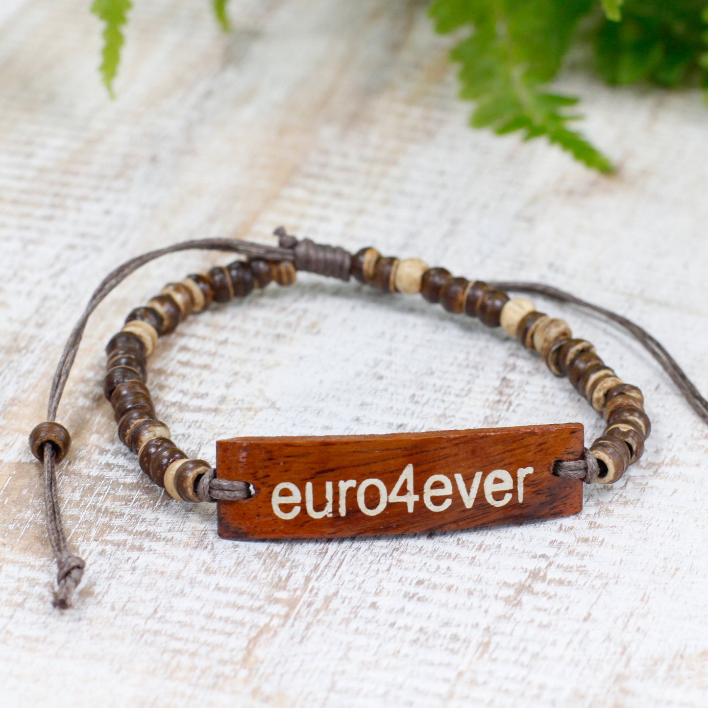 Coconut Slogan Bangle - Euro4Ever