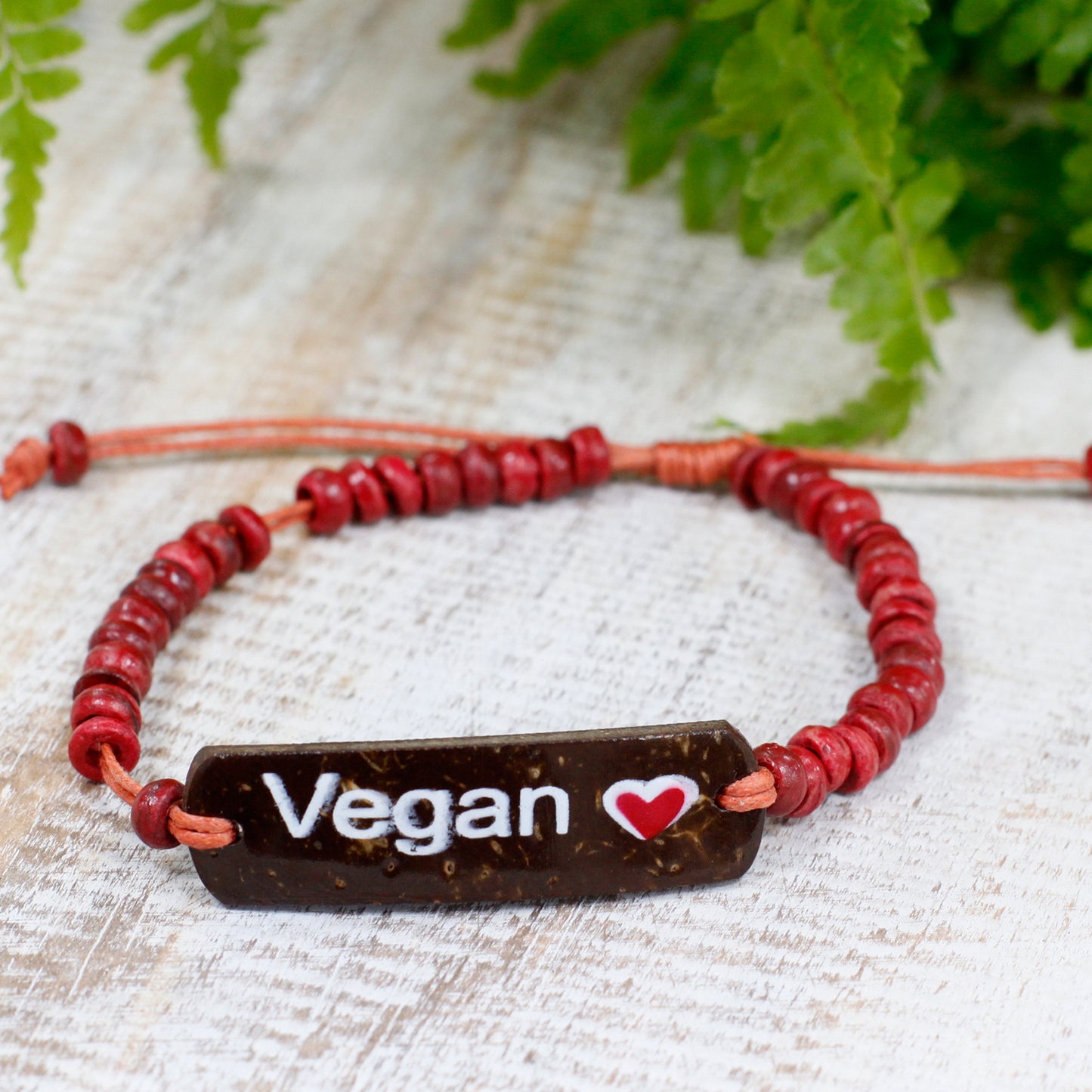 Coconut Slogan Bangle - Vegan