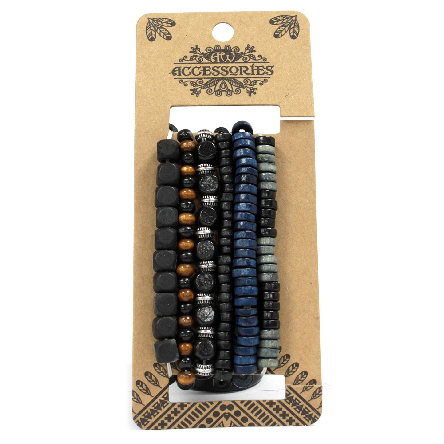 Masculine Bracelet Sets - Moody & Blue (asst)