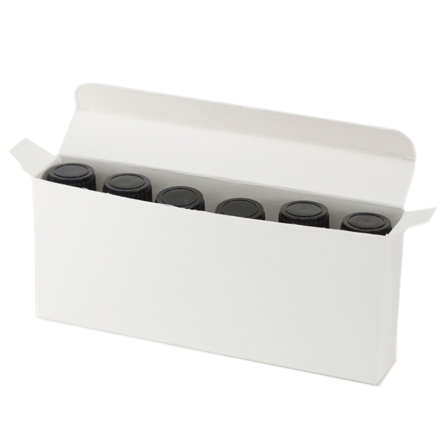 Box for 6 10ml Essential Oil Bottles - White