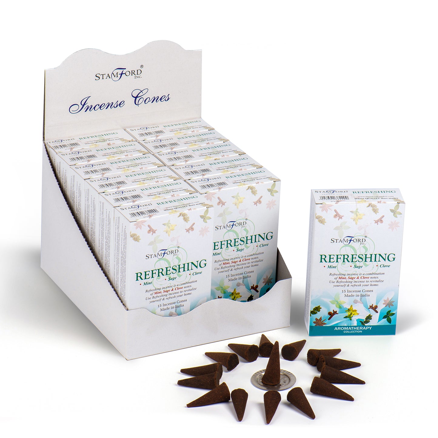 Refreshing Incense Cones