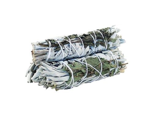 Smudge Stick (Mexico) - White Sage & Peppermint 10cm