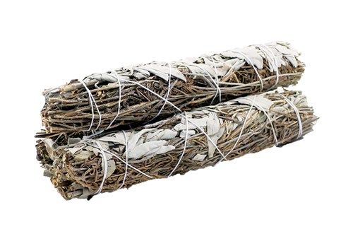 Smudge Stick (Mexico) - White Sage & Lavender 22.5cm