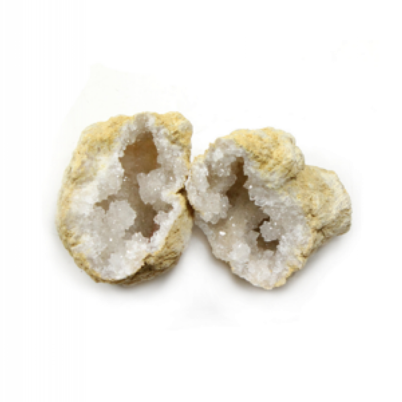 White Quartz Geode